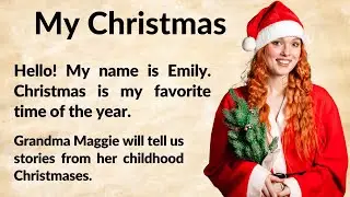 My Christmas Plans - Learn English Through Stories for Beginners #chrismas