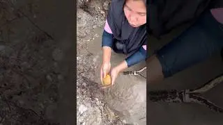 wow,,😱😱!! Finding Gold in River Sand?! Nature's Treasure!💰 februari 2025⚒️