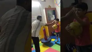 Gross motor |catch and throw activity | attention enhancement | recovery of autism | #shorts