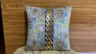هل تحب الحرف اليدوية 🤝 وسادة رائعة إستمتع بصنعها في بيتك  / diy pillow  🤝