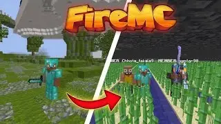 I build a bigger sugarcane farm in fire mc |@PSD1 