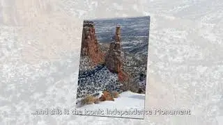 Colorado National Monument in Winter