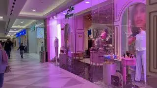 walking around inside the city center mall doha qatar