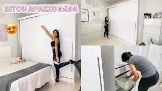 COMPRAMOS UM GUARDA ROUPA NOVO - Ele é enorme 😍