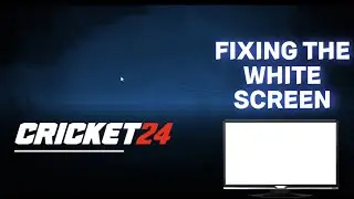 Cricket 24 white screen fix IN Hindi!!!! #cricket #whitescreen #fix #cricket24 #issue