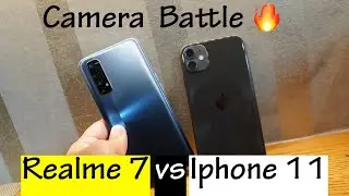 Realme 7 vs IPHONE 11 - Camera Test Comparison