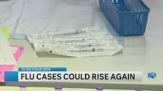 Health officials warn of a possible second wave of the flu