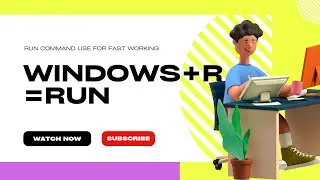Windows+R=Run Command All Command | How To Use psr APPWIZ.CPL CONTROL OSK %temp% D: winver timedate