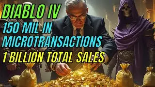 Diablo IV Hits 150 Mil In Microtransactions 1Billion In Total Sales!