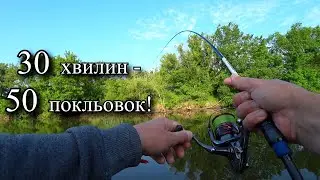 На цю приманку клює вся риба! Пів години пів сотні покльовок!