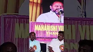 Public star Durai sudhakar speech / maharishi vidya mandir thanjavur 