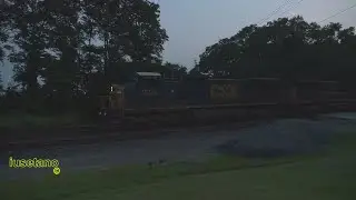 (1) WB CSX Container Train @ Westfield July 26 2023