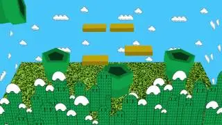 Mario Game World 2.5D Animation