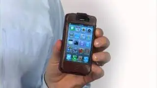 Modra Iphone 4/4S Leather Belt Wallet Case by MapiCases.com.mov