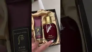 Обзор на антивозрастной набор The history of Whoo на основе красного женьшеня и натуральных трав 🌱
