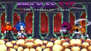 Knuckles.exe: Проклятие Изумруда. Концовки дуэта Эггмана и Соника.