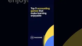 Top 5 accounting games that make learning enjoyable #taxdome #accounting #AccountingGames #TaxSeason