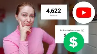 Мой заработок на YouTube в 2023 году (при 4000 подписчиках)