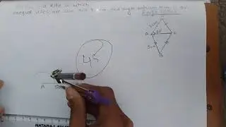 Construction of kite with compass B1