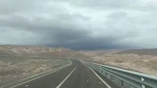Driving to Lauca National Park