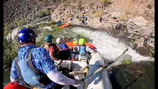 The Pit River: Class IV rafting with a 21' waterfall!