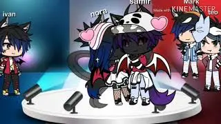 3 frères et 1 soeur ( gacha life )