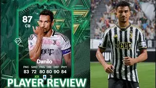 WORTH THE TIME?🧐 87 EVOLUTIONS Danilo Player review - EA FC 24