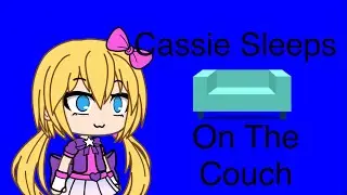 Cassie Sleeps On The Couch 🛋️