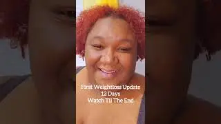First Weightloss Update Vid #viral #trending #weightloss