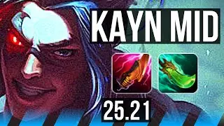 KAYN vs DR. MUNDO (MID) | 9/3/6, Dominating | EUNE Master | 25.21