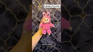 EASY DIY Of LABUBU Plushie from socks (612) #diy #gift #viral #shorts #asmr #usashorts