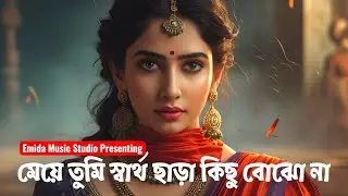মেয়ে তুমি স্বার্থ ছাড়া কিছু বোঝনা💔Maya Tumi Sartho cara Kichu Bojho Na Remix |New Bangla Songs2025