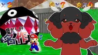 【ライブ配信】懐かしの名作！レトロゲームに挑むぞー！🐕🍄【スーパーマリオ64】