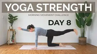 Day 8 – 10 Min Morning Yoga for Strength & Flexibility | Gentle Full Body Flow