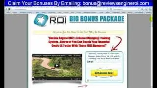 Review Engine ROI Bonus Package From DC Fawcett