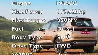 Tata Safari Specifications