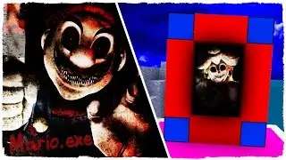 👉 COMO HACER UN PORTAL A LA DIMENSI&Oacute;N DE SUPER MARIO.EXE - MINECRAFT CREEPYPASTA