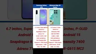 Samsung Galaxy A36 vs Motorola Edge 60 Fusion Comparison #short #galaxya36 #motorolaedge60fusion