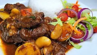 КОРИЧНЕВОЕ ТУШЕНОЕ ИЗ ГОВЯДИНЫ/ ГОВЯЖЬЕ ТУШЕНОЕ | рецепт