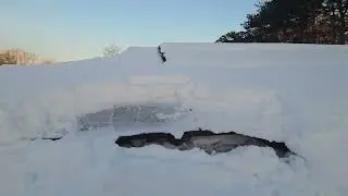 Solar Panels May Not Be The Best Idea - No Killowatt Production When They Are Snow Covered 