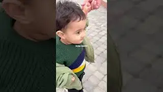 Azlan Gondal trying to run #pakistan #baby #love #trending #news #youtubeshorts #best #viral #shorts