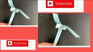 How to make a 📜 paper Helicopter   Made esay 🙄