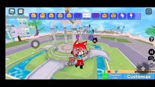 Roblox - Gatcha Online | Custom OC roleplay by my daughter