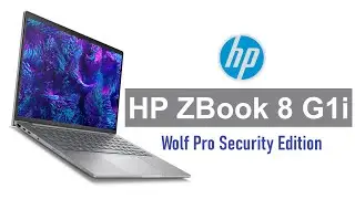 HP ZBook 8 G1i (BP6Z4UT) 14-calowa mobilna stacja robocza | Ultra 9 | 64 GB DDR5 | Dysk SSD 1 TB ...