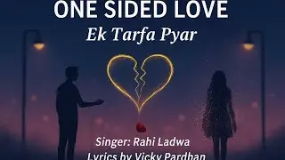 One Sided Love (Ik Tarfa Pyar) &ndash; Punjabi Romantic Song 2025 | Official Lyrics Video | Vibe-ae-Punjab