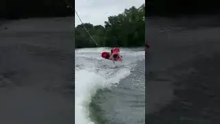 Wakeboarding fail #fail #shorts #foryou #wakeboarder #funny #wakeboard #crash