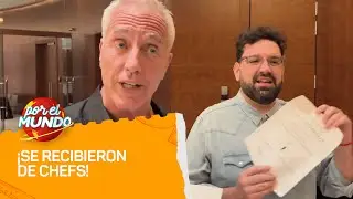 Marley y Dami&aacute;n Betular celebraron recibirse de chefs - Por el Mundo 2025