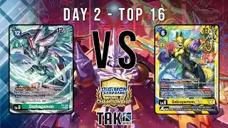 Digimon Card Game - Championship Finals Oceania 2025-26 - Top 16 - January 26th, 2026