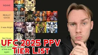 ЖЕСТОКИЙ РЕЙТИНГ PPV-ТУРНИРОВ UFC 2025 (Рейтинг уровней)