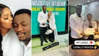 BBNaija&rsquo;s Queen ties the knot legally #trending #entertainment #gist